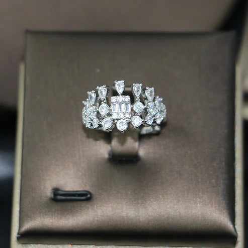 Aurora Royale – 4-Piece Bridal Zircon Majesty Set