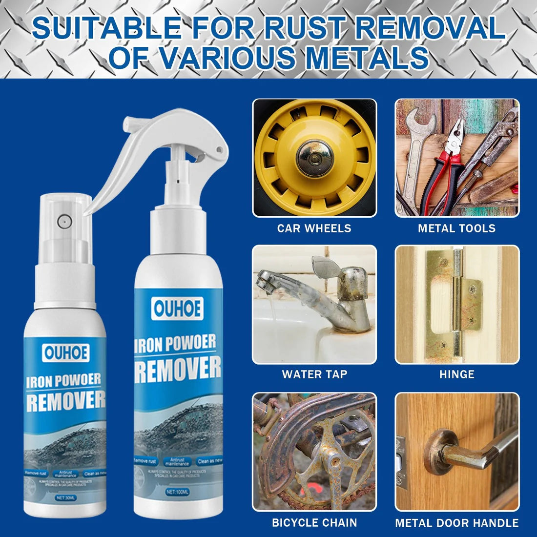 RustGuard X – Iron & Rust Dissolver Spray
