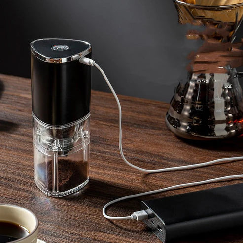 Rechargeable Electric Coffee Bean Grinder