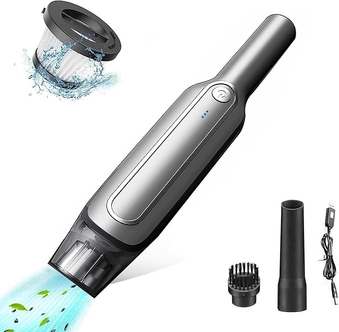 Handheld  USB Rechargeable DustDart – Precision Vacuum Cleaner