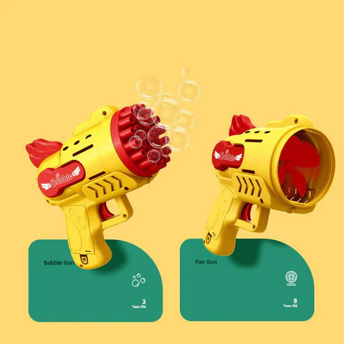 GatlingGlow –LED Bubble Shooter Gun