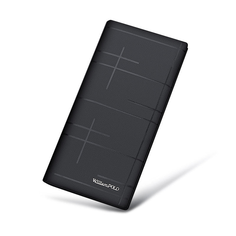 William Polo EliteGrid – Men's Luxury Leather Wallet